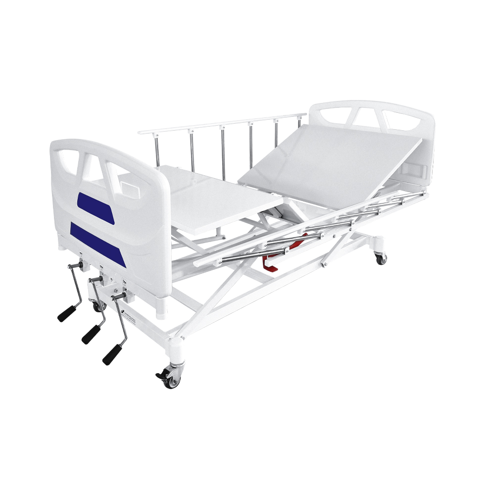 Cama Hospitalar Manual 3 movimentos 6 posiçoes Cod.011SLXE